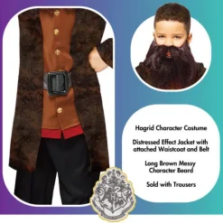 Harry Potter Hagrid Kostüm 6-8 Jahre