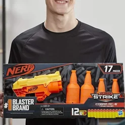 Hasbro - NERF Alpha Strike Cobra RC-6 Set Blaster Nerfgun Spielzeuggewehr Kinder