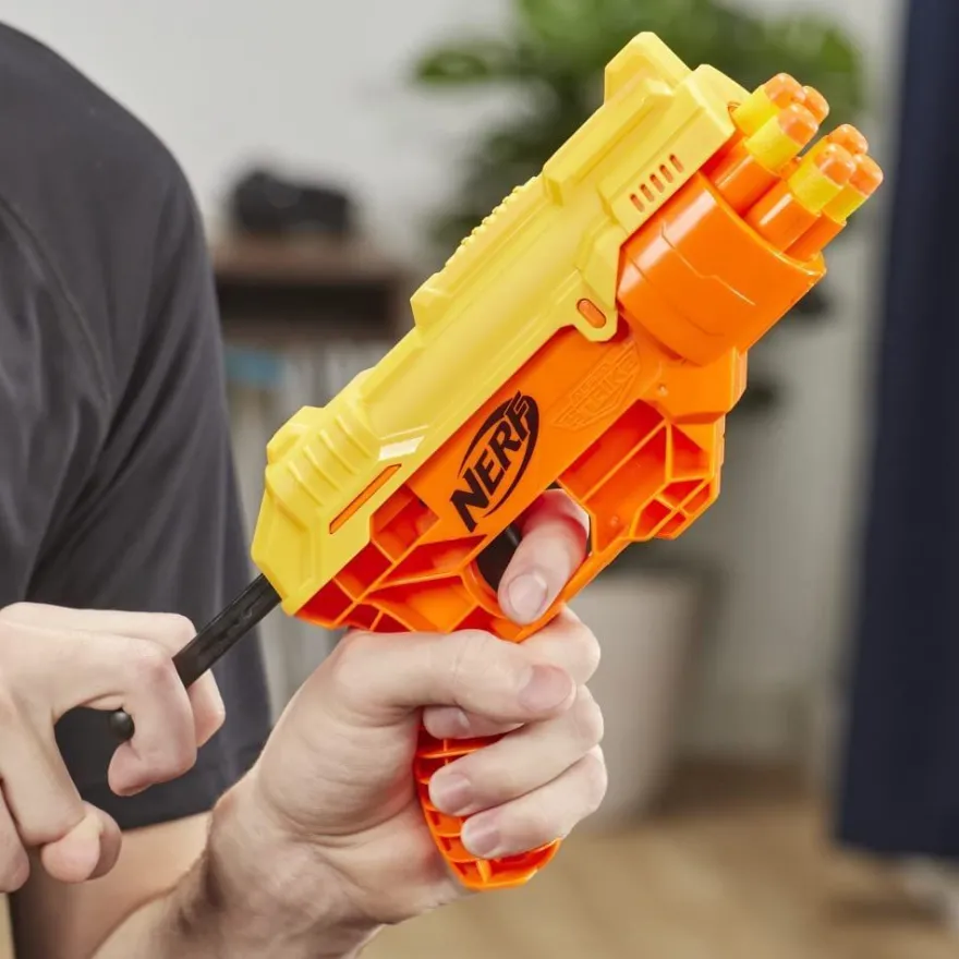 Hasbro - NERF Alpha Strike Cobra RC-6 Set Blaster Nerfgun Spielzeuggewehr Kinder
