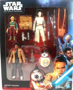 Hasbro Star Wars B6815EU0 E 7 Takodana Encounter 3,75 Zoll 4er Pack Figuren