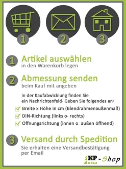 Haustüren nach Maß Kunststoff Modena SIZE weiß Garagentüren Nebeneingangstüren