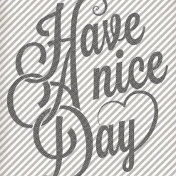 Have A Nice Day Bettwäsche Linon / Renforcé Spruche Text Bettbezug