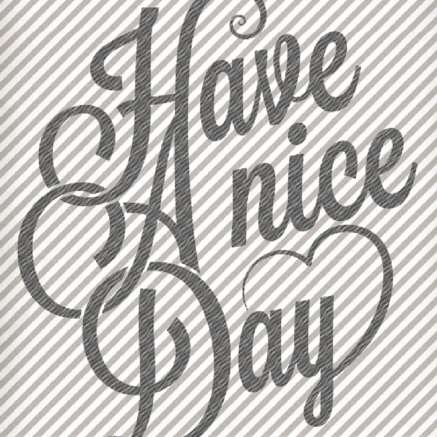 Have A Nice Day Bettwäsche Linon / Renforcé Spruche Text Bettbezug