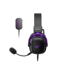 Havit H2002 U Gaming-Kopfhörer Schwarz und Lila