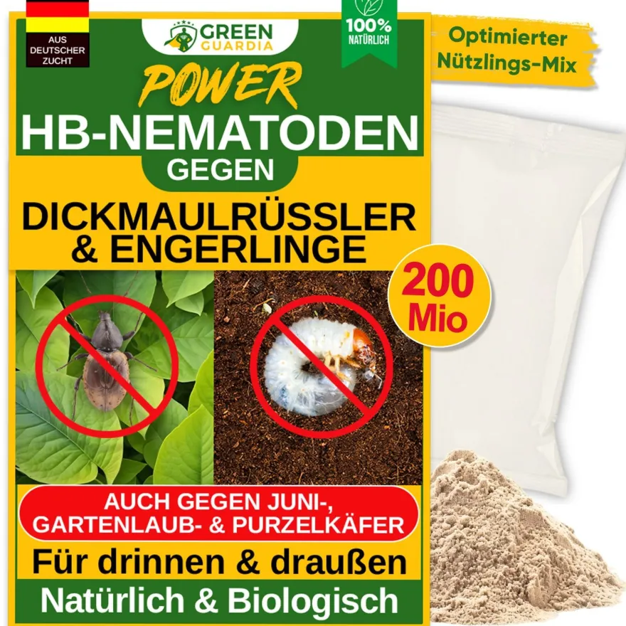 HB-Nematoden gegen gegen Dickmaulrüssler & Engerlinge