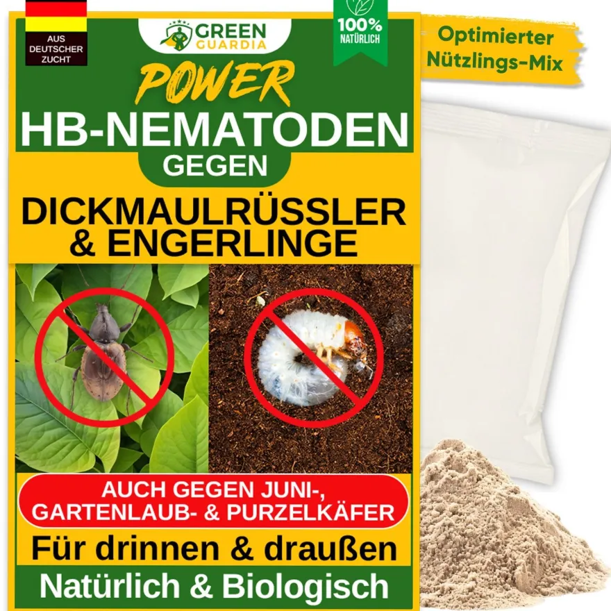 HB-Nematoden gegen gegen Dickmaulrüssler & Engerlinge