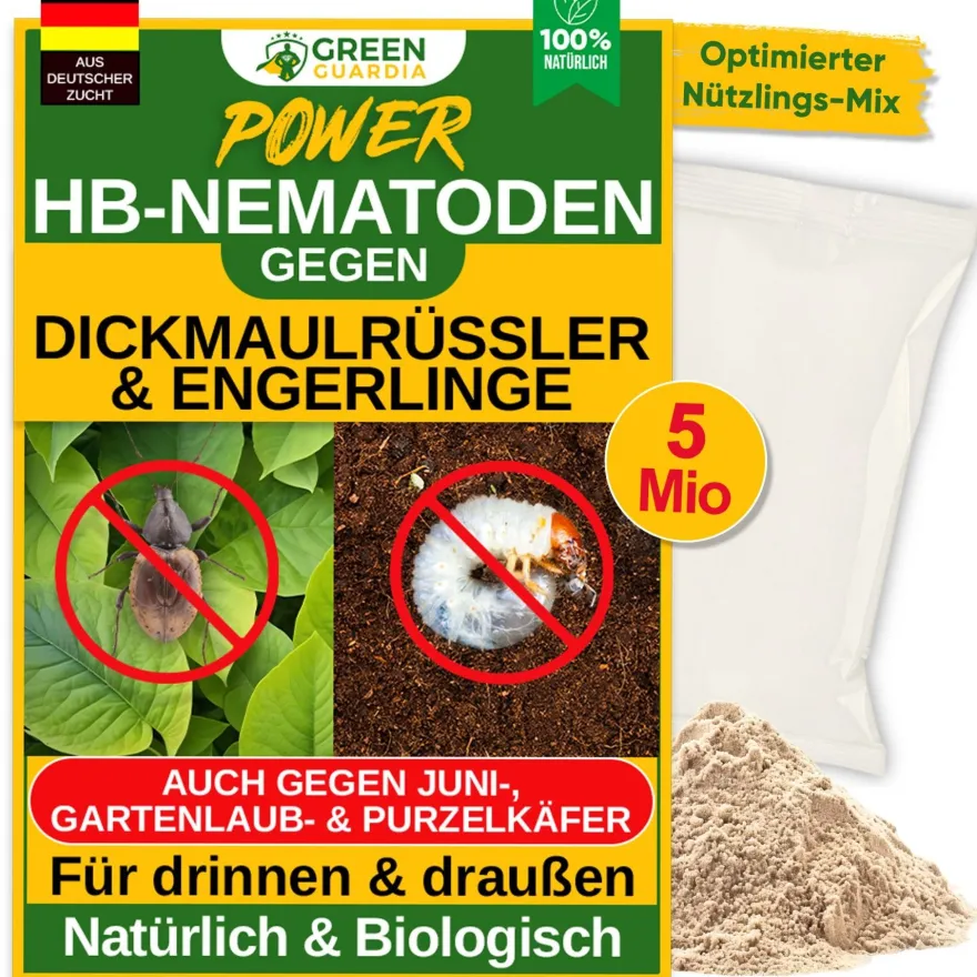 HB-Nematoden gegen gegen Dickmaulrüssler & Engerlinge