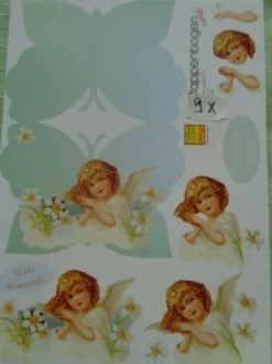 Heike Schäfer 3D Schneidebogen Etappenbogen cards Frohe Ostern