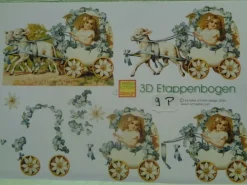 Heike Schäfer 3D Schneidebogen Etappenbogen cards Frohe Ostern