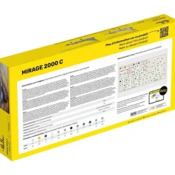 Heller - Starter Kit Mirage 2000 C - 1:72 - 39 Teile