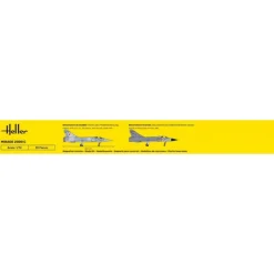 Heller - Starter Kit Mirage 2000 C - 1:72 - 39 Teile