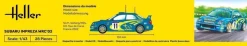 Heller Subaru Impreza WRC´02 Starter Kit 1:43 1000561990 Bausatz 56199 Bausatz