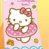 Hello Kitty Handtuch Badetuch Strandtuch Rosa Katze Badestola Gr. 75x150cm NEU