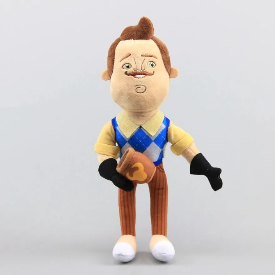 Hello Neighbor Theodore Peterson Plüsch Puppe für Kinder Baby Stuffed Doll Geschenk