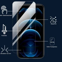 Hensinple Magnetische Schutzhülle für iPhone X/XS, Militärschutz, Stoßfest