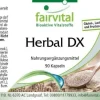 Herbal DX 90 Kapseln - Flohsamen-Schalen Kräuter Pflanzen-Extrakte MHD 9/26 fairvital