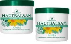 Herbamedicus Arnika Hautbalsam Creme Pflegeschützend, 2x 250ml
