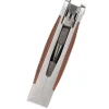 Herbertz Minitool Multitool mit Zange 8 Werkzeuge Pakkaholz Schalen inkl. Lederetui