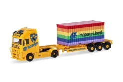 Herpa 317436 | Volvo FH Gl. XL 2020 Container-Sattelzug | acargo/Hapag Lloyd