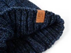 Herren Mütze Schal Set Beanie Winter Strickmütze mit Winterschal Premium Qualität