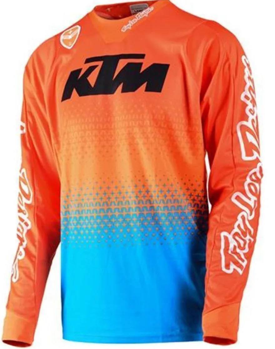 Herren Radsport Sweatshirt KTM Offroad-Renne Trikot lange Ärmel Pullover