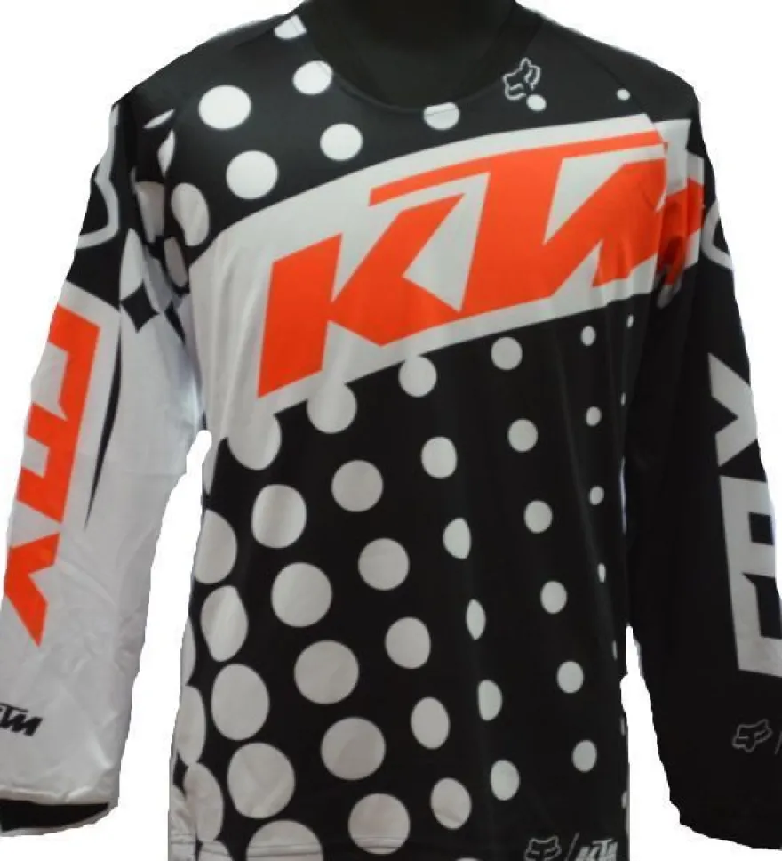 Herren Radsport Sweatshirt KTM Offroad-Renne Trikot lange Ärmel Pullover