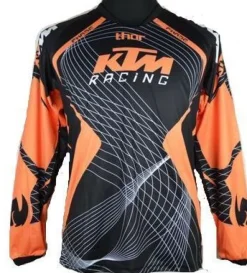Herren Radsport Sweatshirt KTM Offroad-Renne Trikot lange Ärmel Pullover