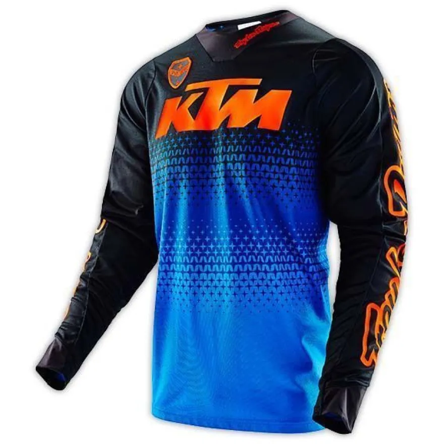 Herren Radsport Sweatshirt KTM Offroad-Renne Trikot lange Ärmel Pullover