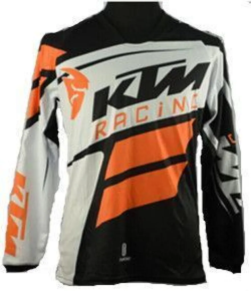 Herren Radsport Sweatshirt KTM Offroad-Renne Trikot lange Ärmel Pullover