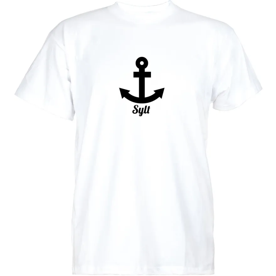 Herren T-Shirt SYLT Anker