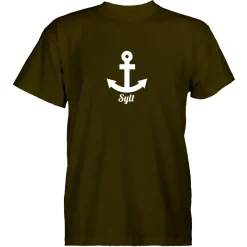Herren T-Shirt SYLT Anker
