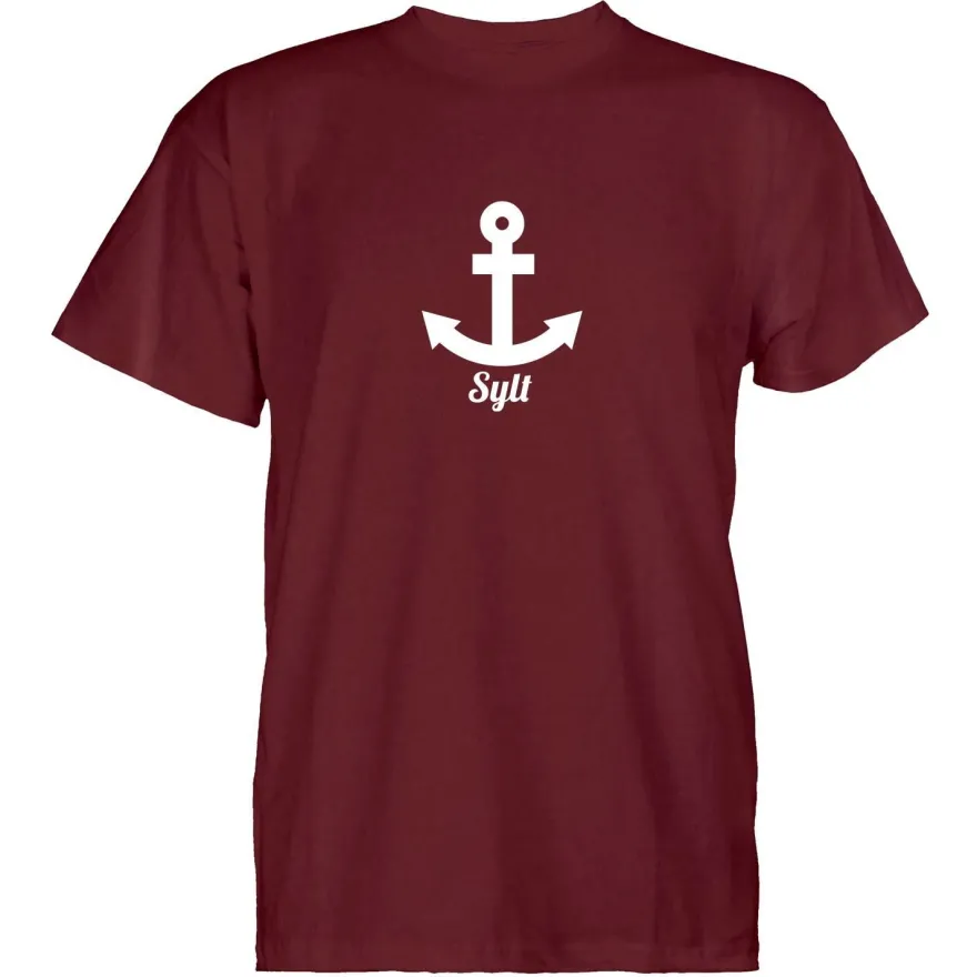 Herren T-Shirt SYLT Anker