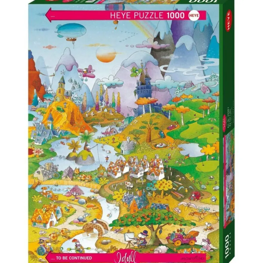 HEYE Puzzle Cartoon Classics: 1000 Teile