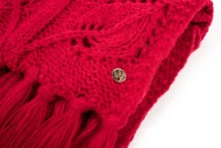 HEYO Damen Schal für Winter, Kuschelig, Warm, Winterschal mit Fransen