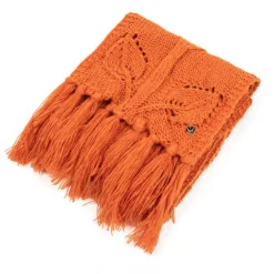 HEYO Damen Schal für Winter, Kuschelig, Warm, Winterschal mit Fransen