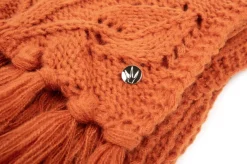 HEYO Damen Schal für Winter, Kuschelig, Warm, Winterschal mit Fransen