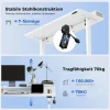Höhenverstellbarer Schreibtisch mit 2 Schubladen, Elektrisch, 160 x 60