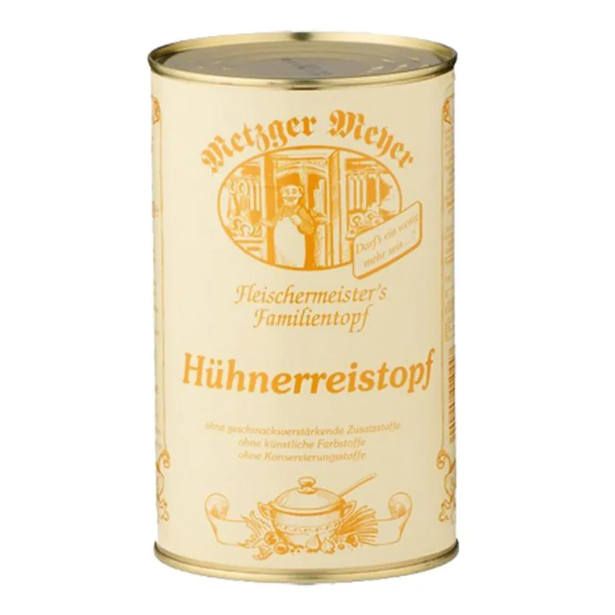 Hühnerreistopf 8 x 1200ml Metzger Meyer Lausitzer Suppen Eintöpfe