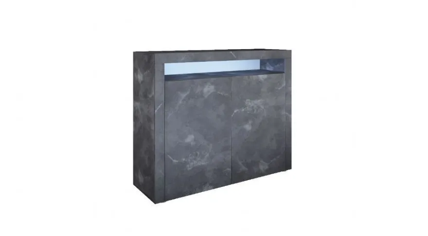 Highboard Kommode Anrichte Sideboard Schrank Möbel Hochglanz Santa Fé 107cm