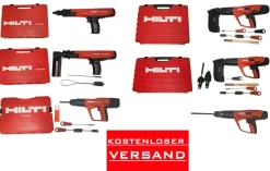Hilti DX Bolzensetzgerät 450, 36 M, A 40, A 41, A 460, A 5 mit Koffer + Magazin