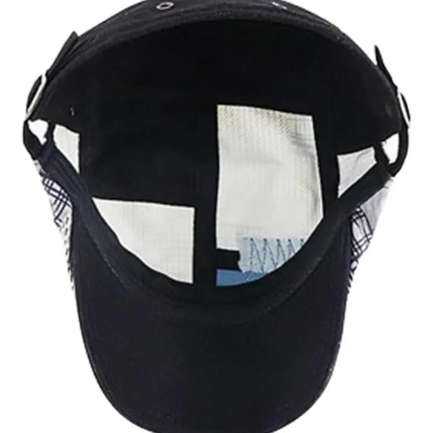HIQIU Herren Patchwork Schiebermütze - Vintage Flatcap, Baskenmütze, Gatsby