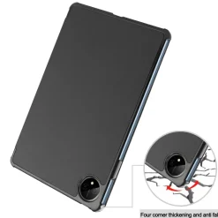 Hülle für Huawei MatePad Pro 11 2022 Smart Cover Auto Sleep/Wake Schwarz