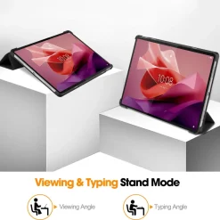 Hülle für Lenovo Tab P12 2023 TB-370FU TB-371FC 12.7 Zoll Smart Cover Etui mit ... ->