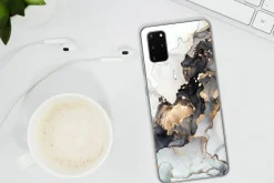 Hülle für Samsung Galaxy S20 Plus - Farbe - Marmor - Luxus - Silikone