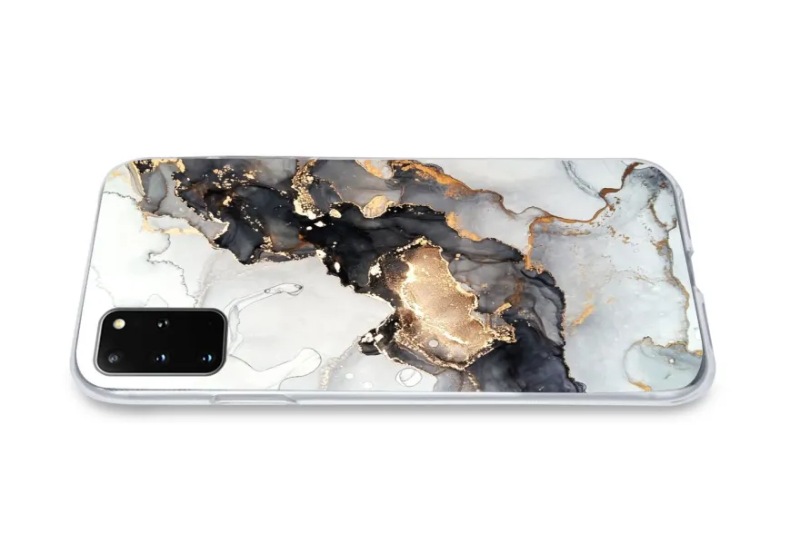 Hülle für Samsung Galaxy S20 Plus - Farbe - Marmor - Luxus - Silikone