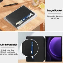 Hülle für Samsung Galaxy Tab S9 X710, SM-X716B, SM-X718U 11 Zoll Smart Cover Et... ->