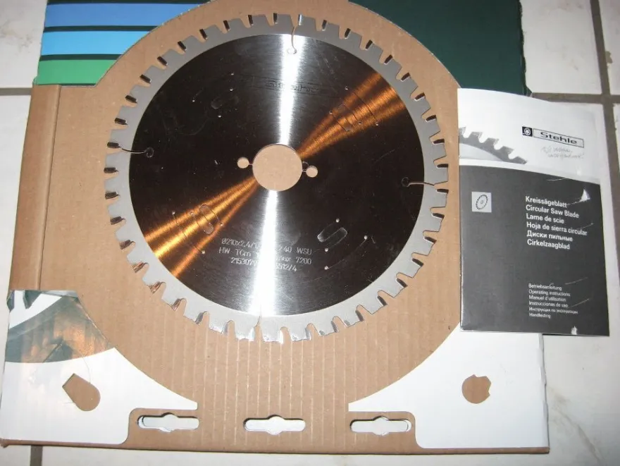 HM/ Widia Kreissägeblatt 210 x 30 Z 54 Stehle für Alu/ NE Metalle u. Holzwerkstoff