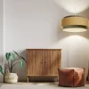 Hängeleuchte Doblo Rattan Elegant Graphitgrau, Beige-Braun, Graphitgrau