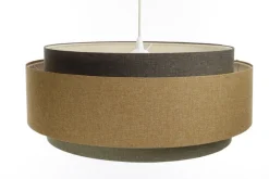 Hängeleuchte Doblo Rattan Elegant Graphitgrau, Beige-Braun, Graphitgrau