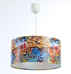 Hängeleuchte Foto 102 Kunststoff Weiß Lampenschirmhöhe 20 30 Multicolor